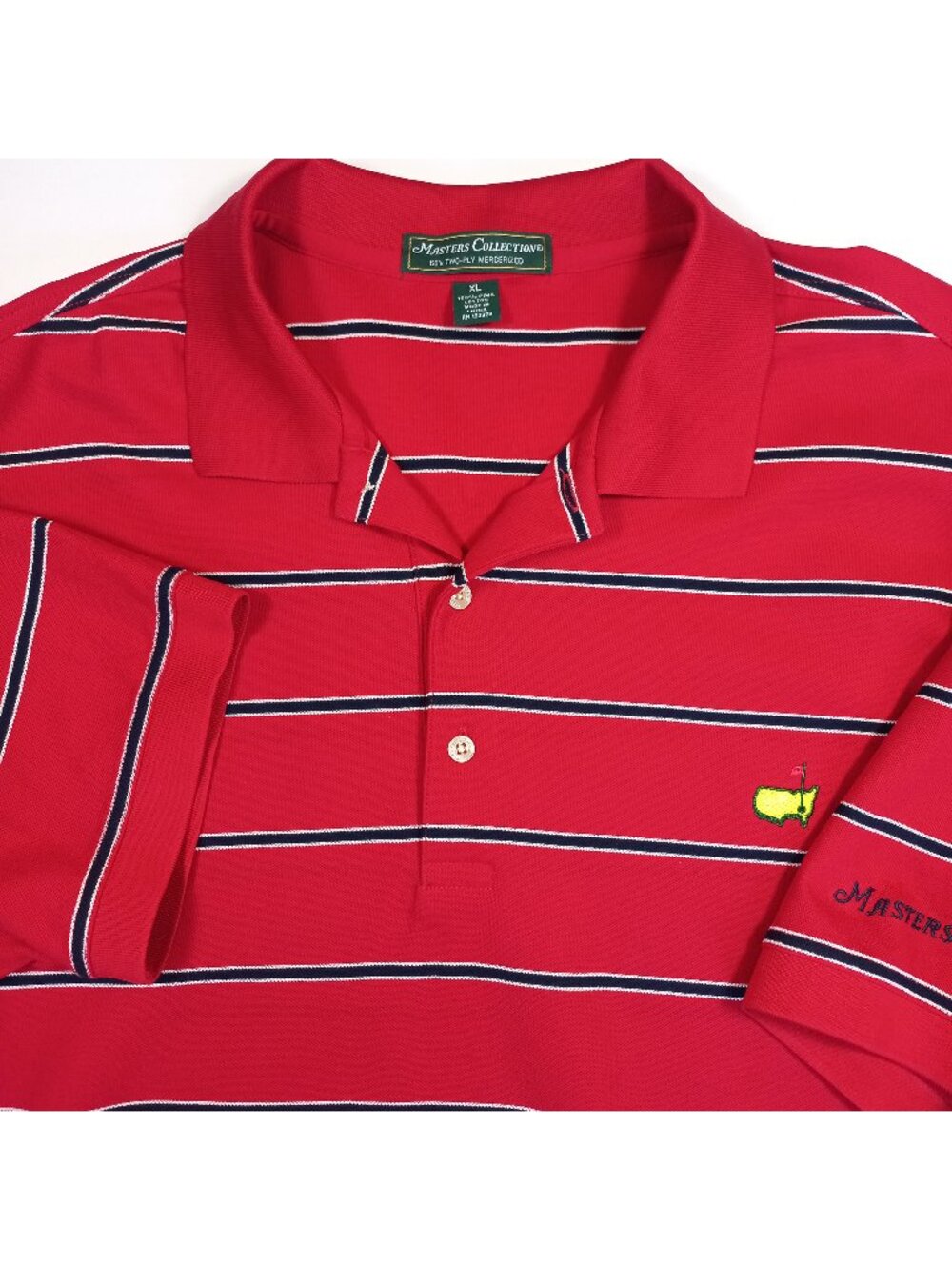 masters collection pima cotton extra large XL 60s two ply men master Polo shirt